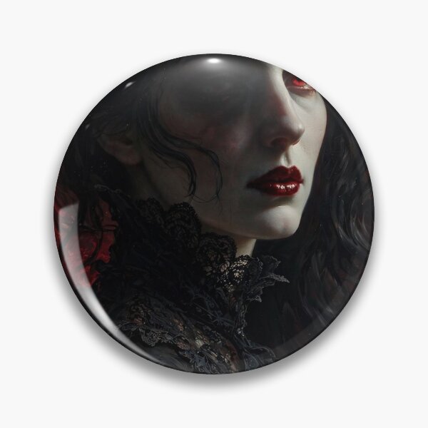 Item preview, The Countess — Dark Romantic Vampire Portrait designed and sold by ThePaleParlor.