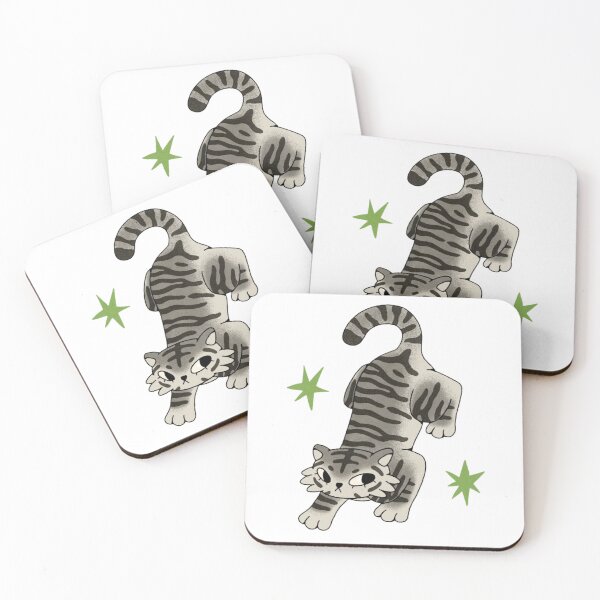 Item preview, Cute gray cat designed and sold by DhriegoStudio.