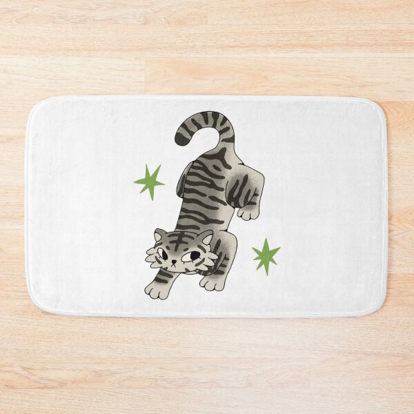 Item preview, Cute gray cat designed and sold by DhriegoStudio.