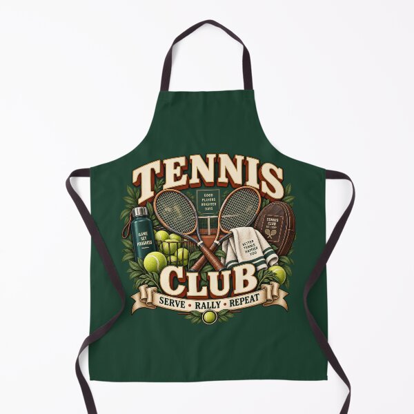 Item preview, Vintage Tennis Club Retro Sports Design designed and sold by Mostafa Studio.