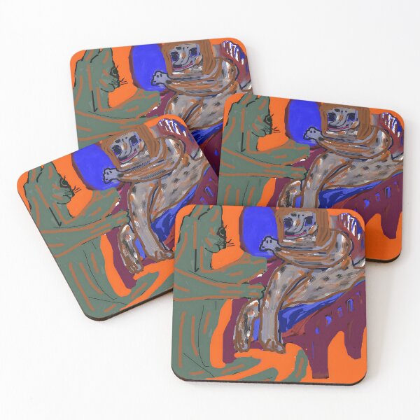 Item preview, Abstract Cat and Sloth Interaction designed and sold by Baby-Care.