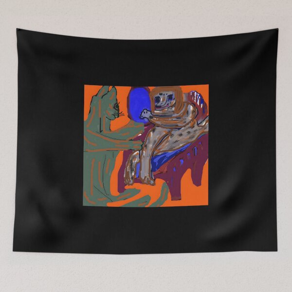 Item preview, Abstract Cat and Sloth Interaction designed and sold by Baby-Care.