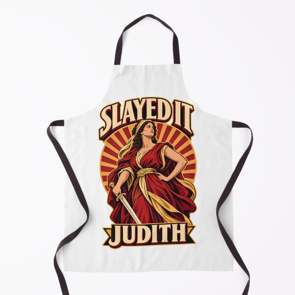 Item preview, Slayed It Judith - Vintage Biblical Heroine Warrior Woman Art Funny Biblical Dark Humor designed and sold by Neurospicy Trolls.