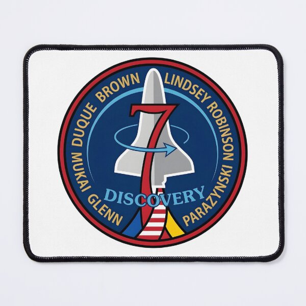 Item preview, NASA Space Shuttle Discovery STS-95 Mission Patch designed and sold by CharlieDesings.