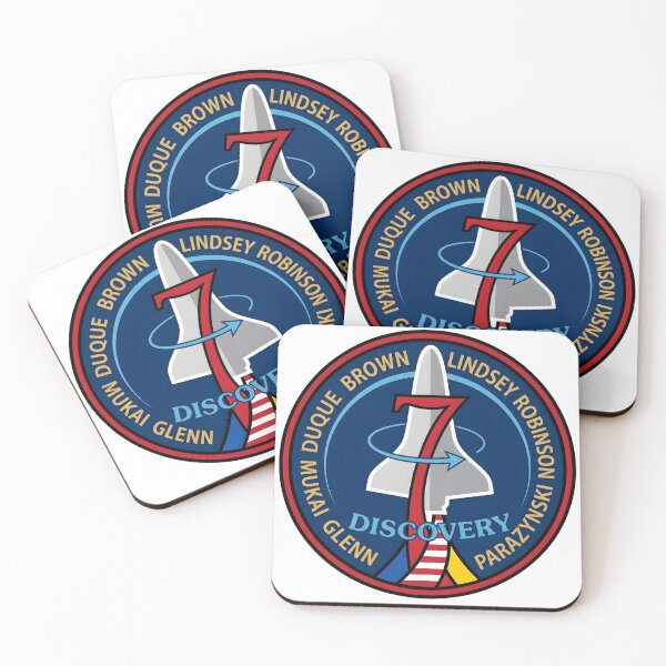 Item preview, NASA Space Shuttle Discovery STS-95 Mission Patch designed and sold by CharlieDesings.