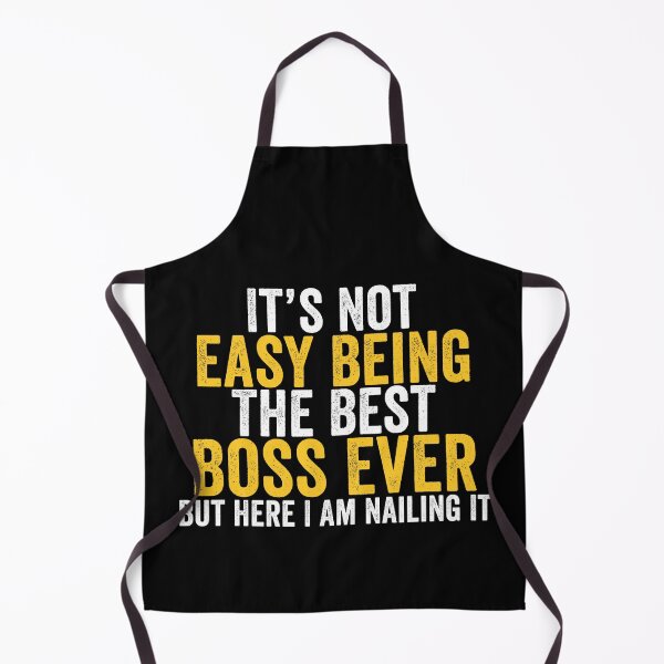 Item preview, It’s Not Easy Being the Best Boss Ever Funny Boss Manager Workplace Humor designed and sold by 76Valeria.