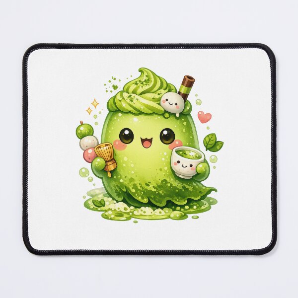 Item preview, Kawaii Matcha Blob designed and sold by Sommium .