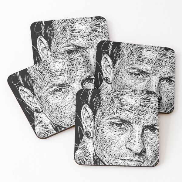 Item preview, Chester Bennington Sribel Art designed and sold by stoppedonlin.