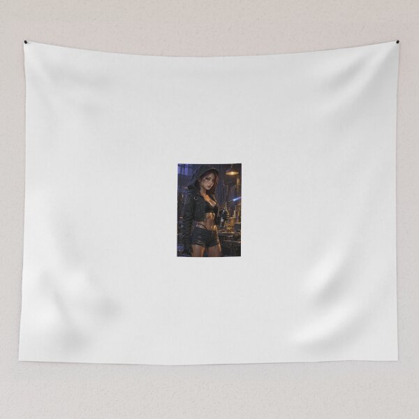 Item preview, Woman in Hood with Blue Blowtorch Flame designed and sold by CathryneDelamort.