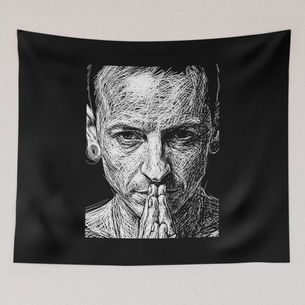 Item preview, Chester Bennington Sribel Art designed and sold by stoppedonlin.