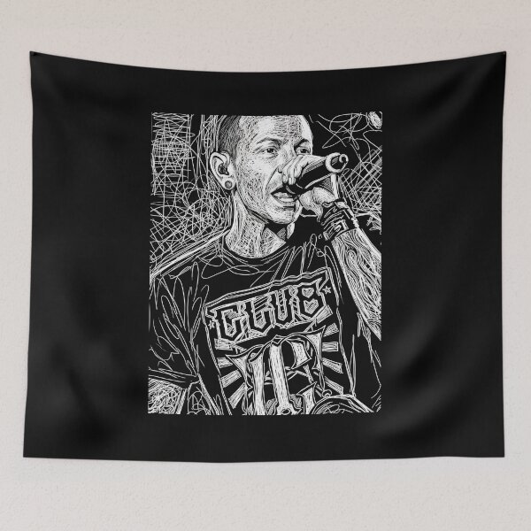 Item preview, Chester Bennington Sribel Art designed and sold by stoppedonlin.