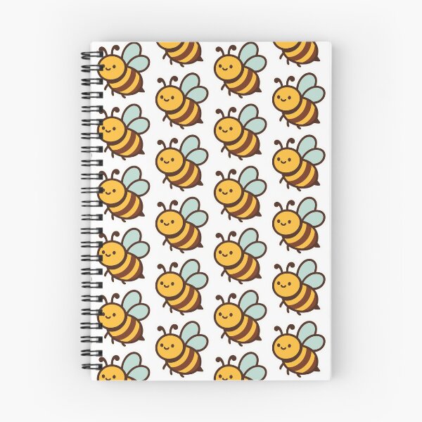 Item preview, Cute Kawaii Bumblebee - Happy Little Bee Sticker Vector Design designed and sold by Nubian Style.