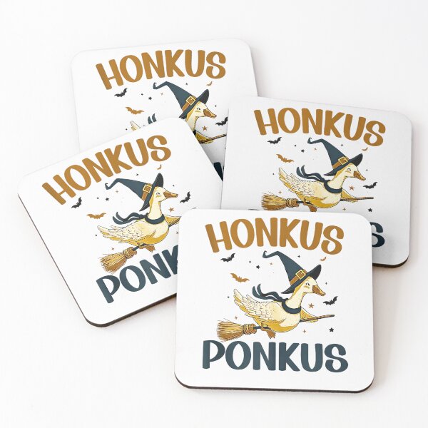 Item preview, Honkus Ponkus Funny Halloween Witch Goose Vintage designed and sold by Byhergawaa.