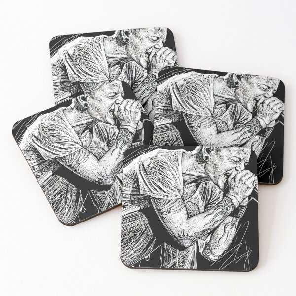 Item preview, Chester Bennington Sribel Art designed and sold by stoppedonlin.