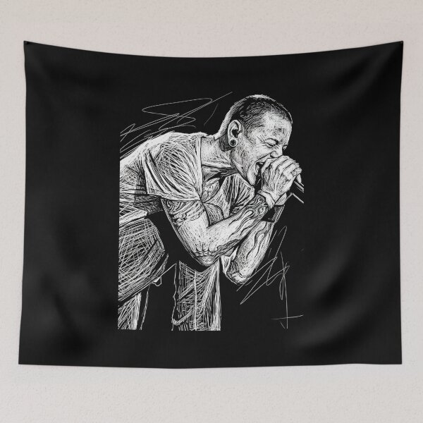 Item preview, Chester Bennington Sribel Art designed and sold by stoppedonlin.