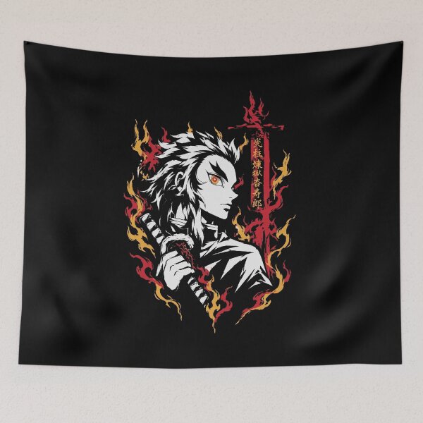 Item preview, Rengoku Stained Glass designed and sold by DeborahAnita73.