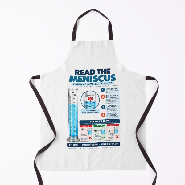 Item preview, How to Read a Meniscus | Liquid Volume Measurement Quick Guide designed and sold by astersgraphics.