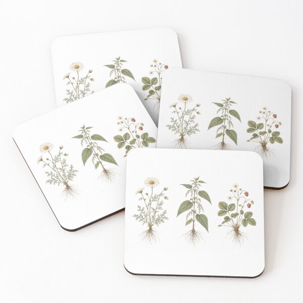 Item preview, Herbarium Botanical Wall Art Trio designed and sold by Inkworksbyshery.