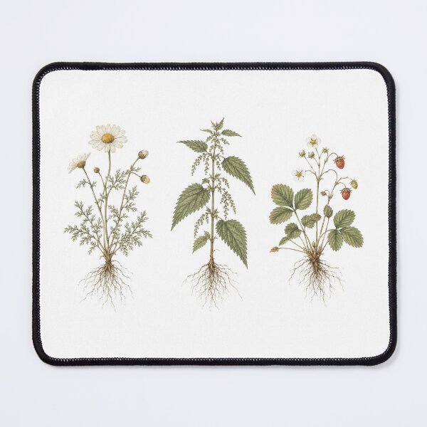 Item preview, Herbarium Botanical Wall Art Trio designed and sold by Inkworksbyshery.