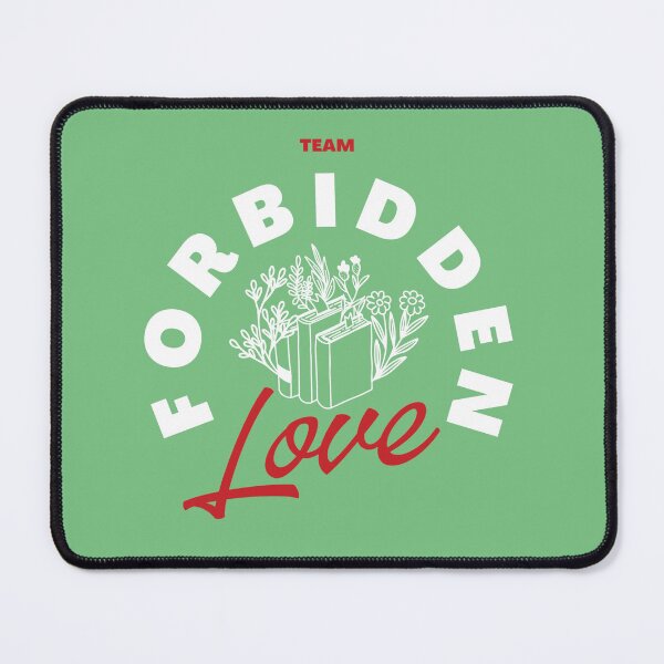 Item preview, Team Forbidden Love Badge | White/Red Text | Ver. 1 designed and sold by Seren's Workshop.