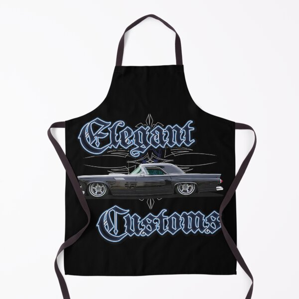 Item preview, 1956 T-Bird Black 3.0 mens shirt by Elegant Customs with text, Kustom, Hot Rod, Muscle Car designed and sold by Elegant Customs.