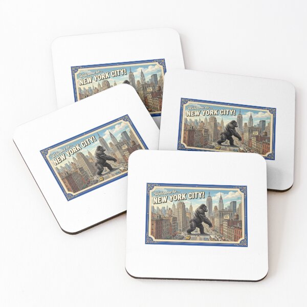 Item preview, NYC Postcard 1 designed and sold by deafhoops1.
