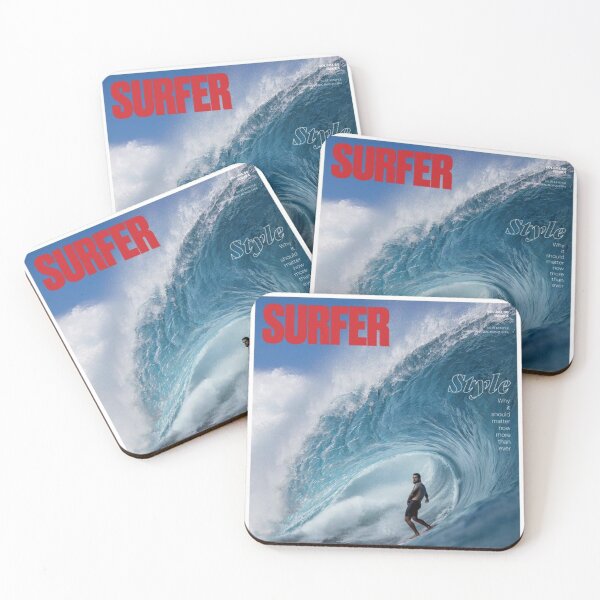 Item preview, Surf Magazine Cover Skate Design Art Print Poster Wall Tee Vest  designed and sold by Cool Robot Bro..