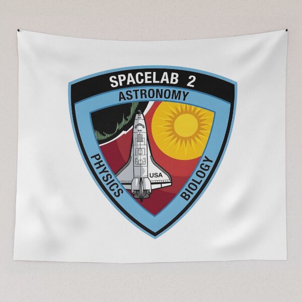 Item preview, NASA Spacelab 2 (STS-51-F) Mission Patch designed and sold by CharlieDesings.