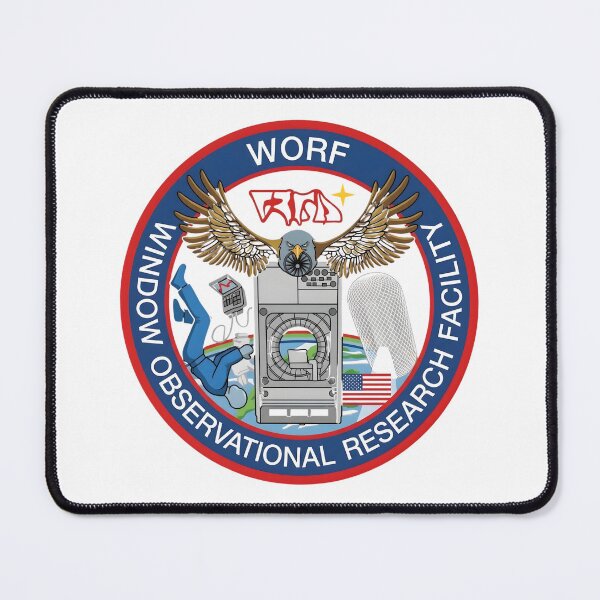 Item preview, NASA ISS Window Observational Research Facility (WORF) Patch designed and sold by CharlieDesings.