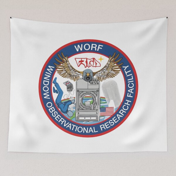 Item preview, NASA ISS Window Observational Research Facility (WORF) Patch designed and sold by CharlieDesings.