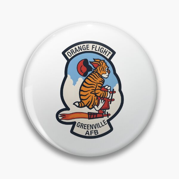 Item preview, USAF Greenville AFB Orange Flight Commemorative Patch    designed and sold by CharlieDesings.