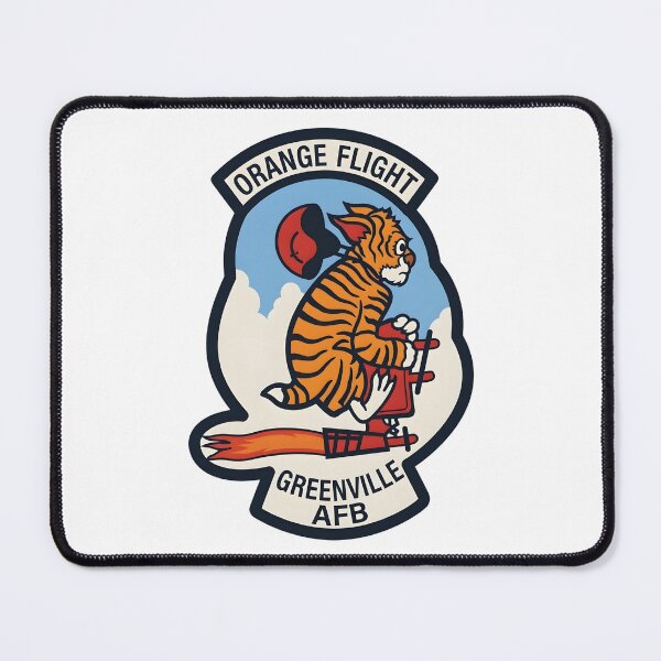 Item preview, USAF Greenville AFB Orange Flight Commemorative Patch designed and sold by CharlieDesings.