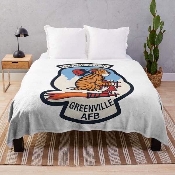 Item preview, USAF Greenville AFB Orange Flight Commemorative Patch designed and sold by CharlieDesings.