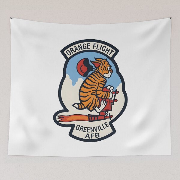 Item preview, USAF Greenville AFB Orange Flight Commemorative Patch    designed and sold by CharlieDesings.