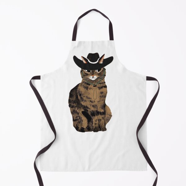 Item preview, Cat with cowboy hat designed and sold by DhriegoStudio.