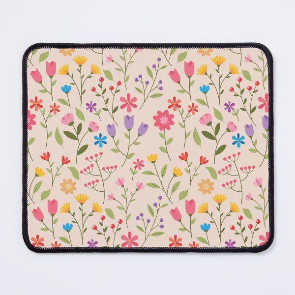 Item preview, Cute Colorful Wildflowers Floral Pattern designed and sold by SmallDart Creations.
