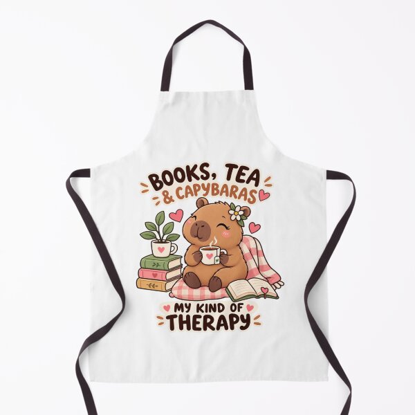 Item preview, Cute Capybara Tea & Books – Kawaii Book Lover Funny Design designed and sold by JrNergal.