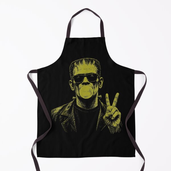 Item preview, Vintage 90s Frankenstein Blowing Bubblegum Heart Sunglasses designed and sold by Byhergawaa.