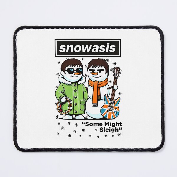 Item preview, Snowasis ,Oasis Christmas Jumper - Snowasis Some Might Sleigh - Oasis Merch Xmas - Ugly Christmas Jumper designed and sold by winterkindero.