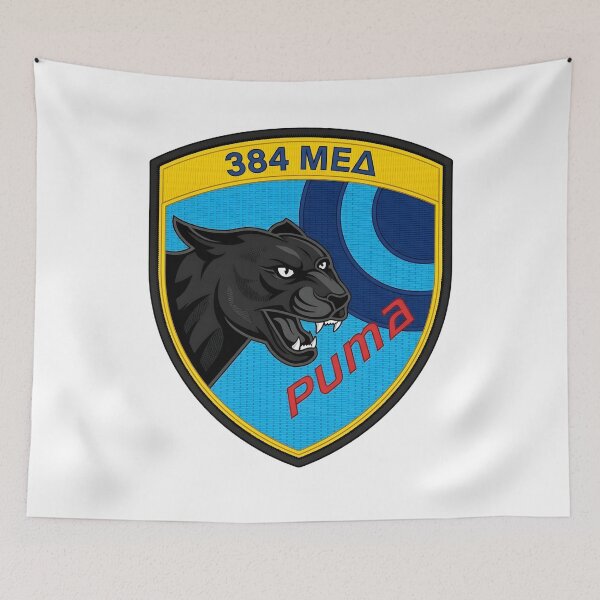 Item preview, Hellenic Air Force 384 Search and Rescue Squadron (384 MED) Patch designed and sold by CharlieDesings.
