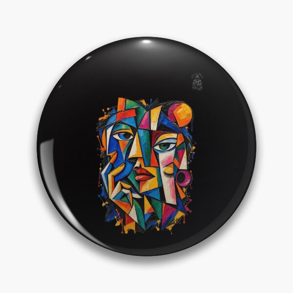 Item preview, Cubist painting designed and sold by Philip Mant.