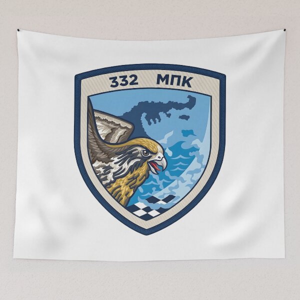 Item preview, Hellenic Air Force 332 All Weather Squadron (332 MPK) Patch designed and sold by CharlieDesings.