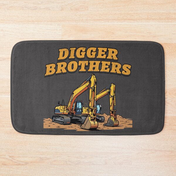 Item preview, Digger Brothers Funny Excavator Operator Design designed and sold by Operator Style Wear.