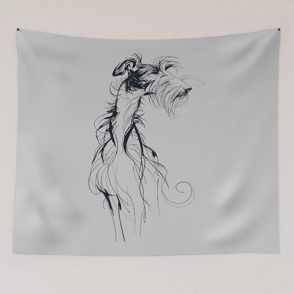 Item preview, A simple online deerhound designed and sold by aghnadarragh.