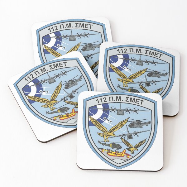 Item preview, Hellenic Air Force 112 Combat Wing SMET Operational Training Patch designed and sold by CharlieDesings.