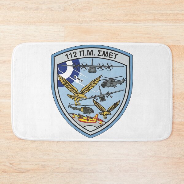 Item preview, Hellenic Air Force 112 Combat Wing SMET Operational Training Patch designed and sold by CharlieDesings.