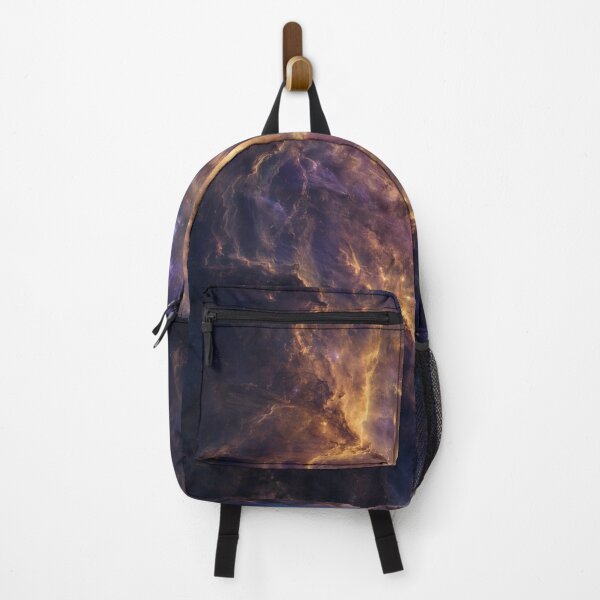 Item preview, Amethyst Veil – Luminous Violet & Gold Nebula Art designed and sold by OandSDesigns23.