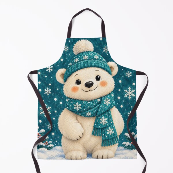 Item preview, Cozy Winter Polar Bear designed and sold by Pure Craft.
