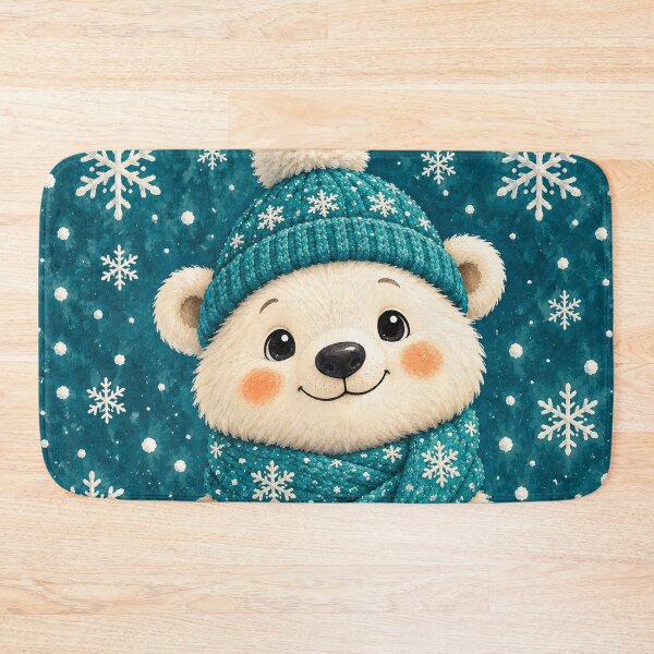Item preview, Cozy Winter Polar Bear designed and sold by Pure Craft.