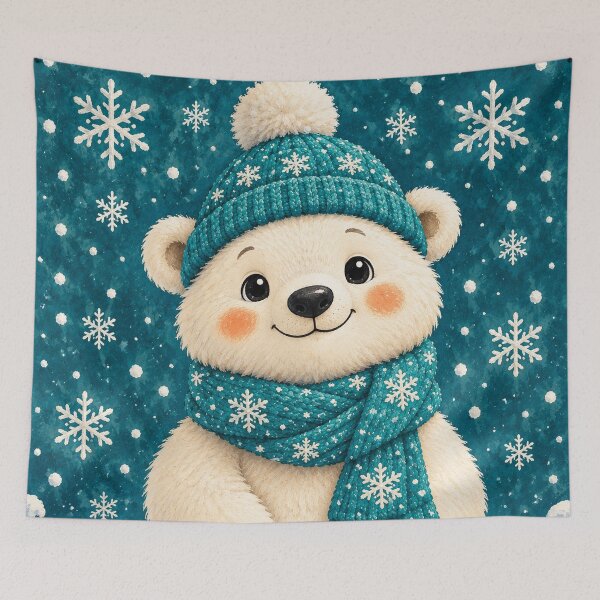 Item preview, Cozy Winter Polar Bear designed and sold by Pure Craft.